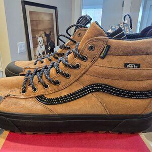 VANS SK8-Hi MTE-2 Dachshund Brown Black Sneaker Boots VN0A5HZZFW6 Mens Sz 12 NEW